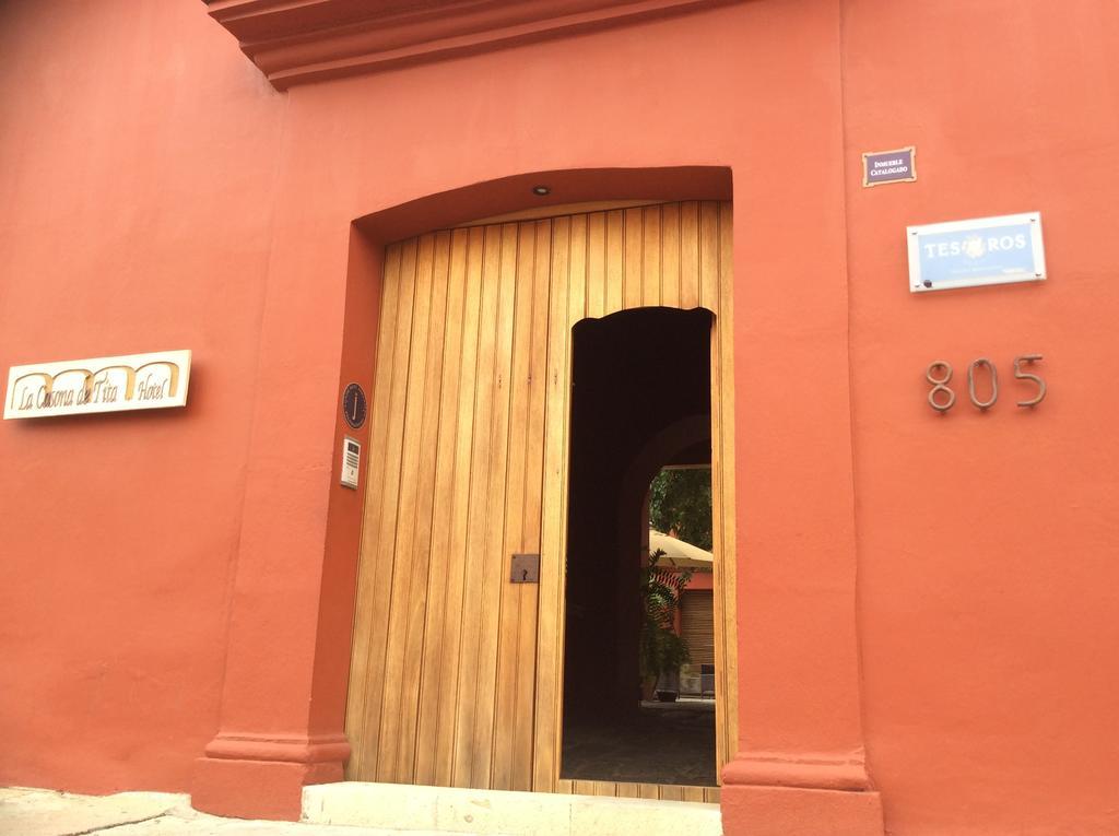 Hotel La Casona De Tita Oaxaca Экстерьер фото